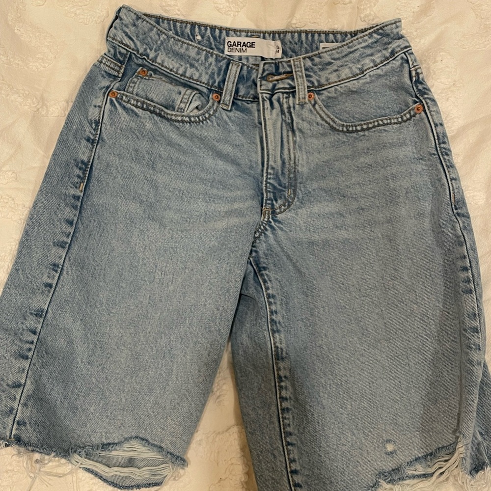 Garage Denim Bermuda Shorts